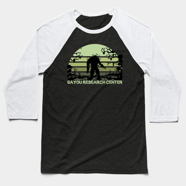 Bayou Research Center Baseball T-Shirt by DeepDiveThreads